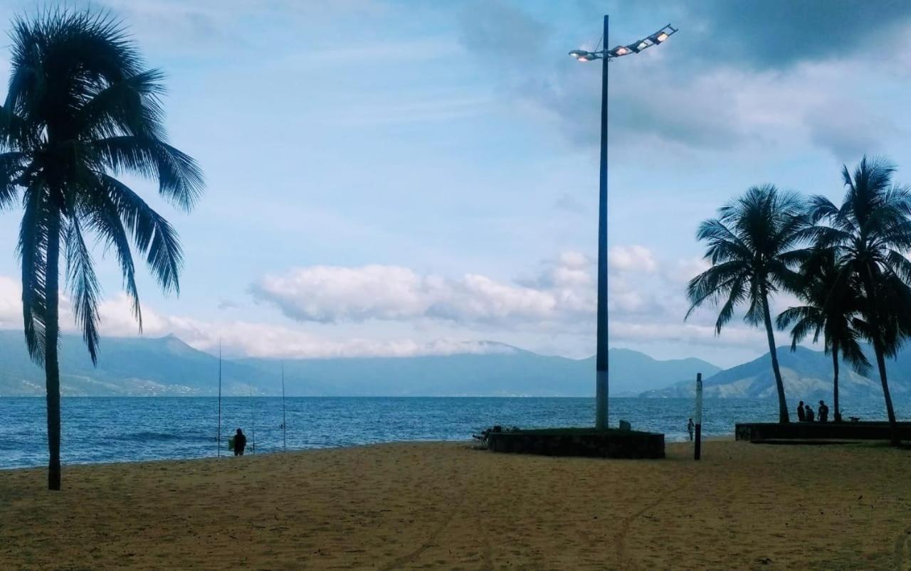 Pé na Areia Martim de Sá Caraguatatuba Exterior foto